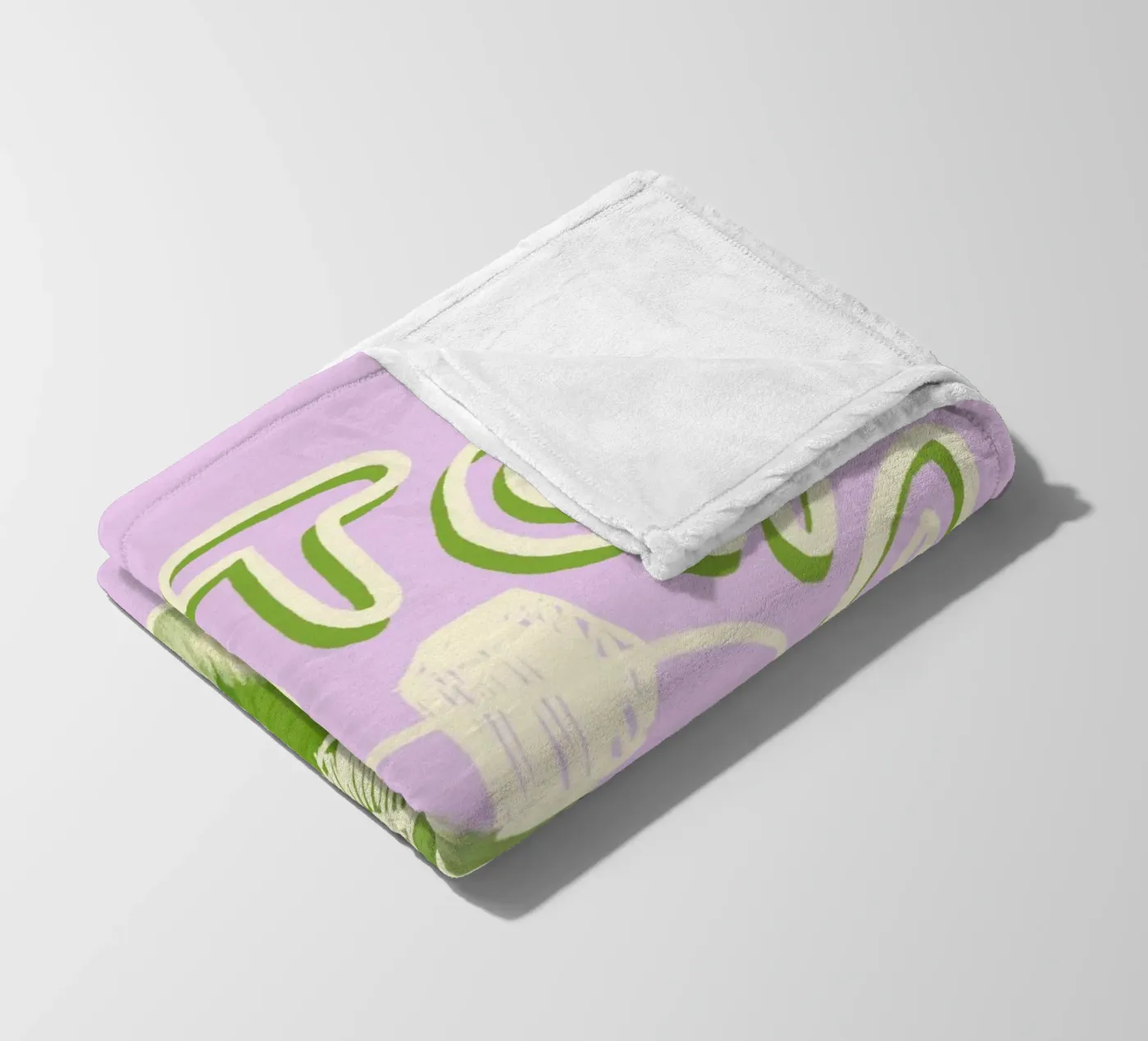 Matcha fleecedeken van Studio Dolci