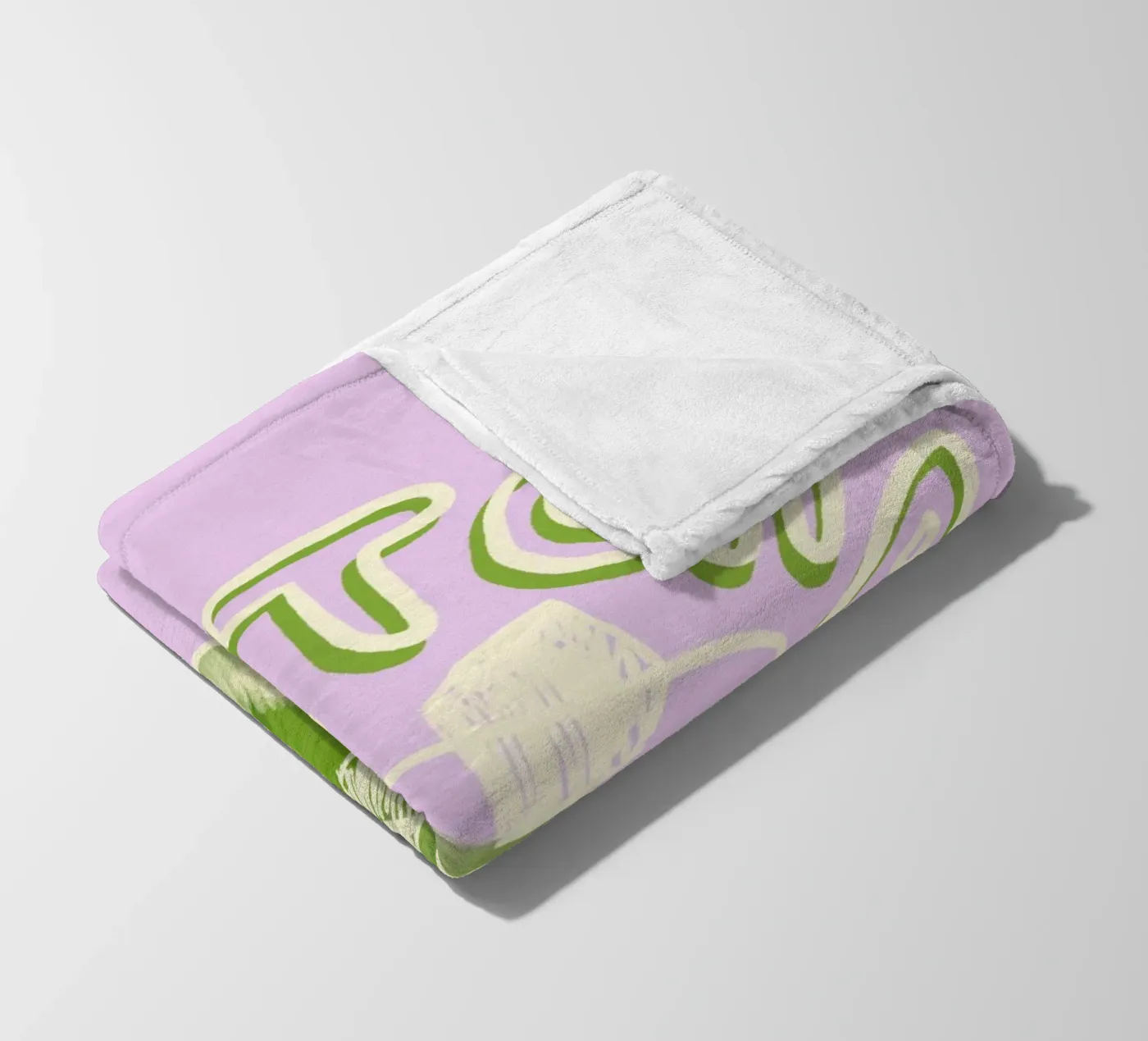 Matcha fleecedeken van Studio Dolci