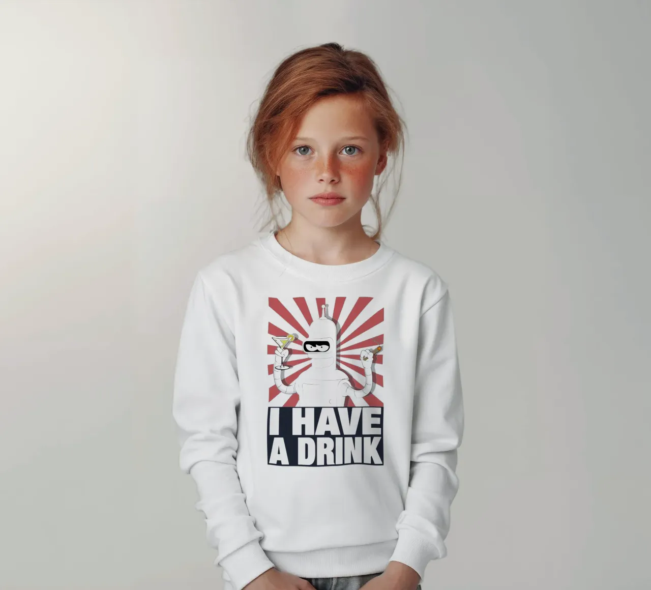 Ho un drink felpa bambino da Danielshop