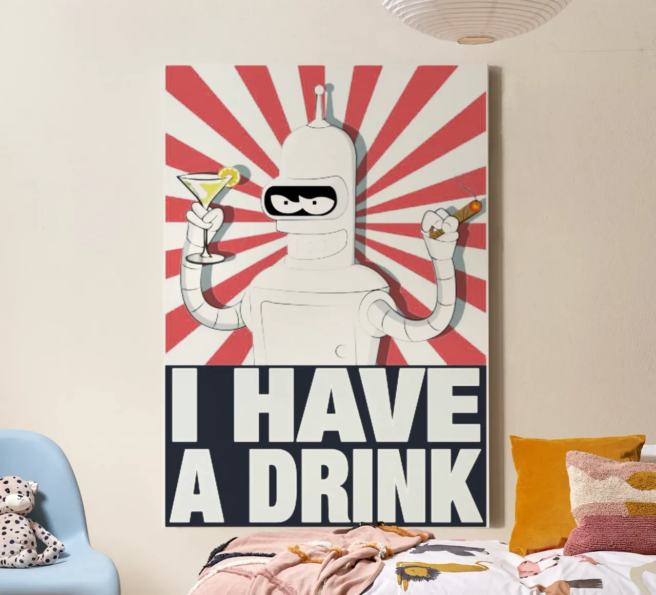 i have a drink canvas by Danielshop