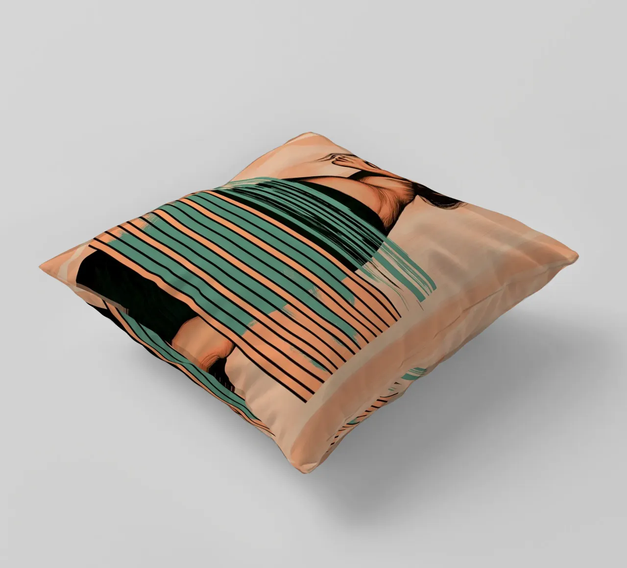 Abstract pregnancy cuscino da Synthaira