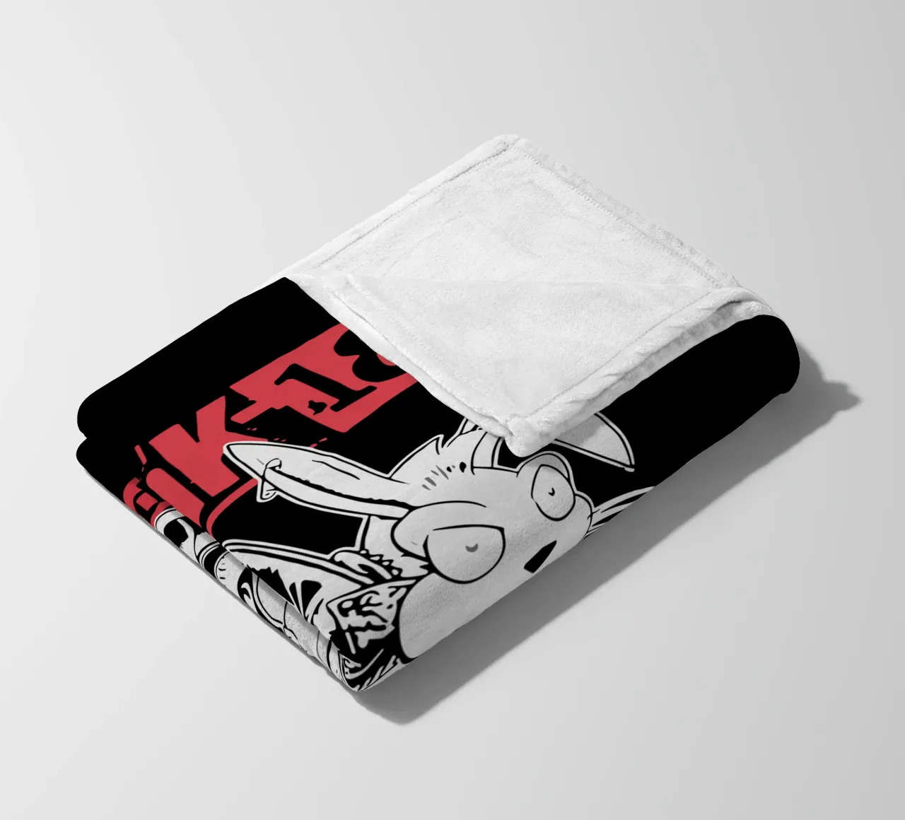 Coniglio punk coperta in pile da Jason Lavelle