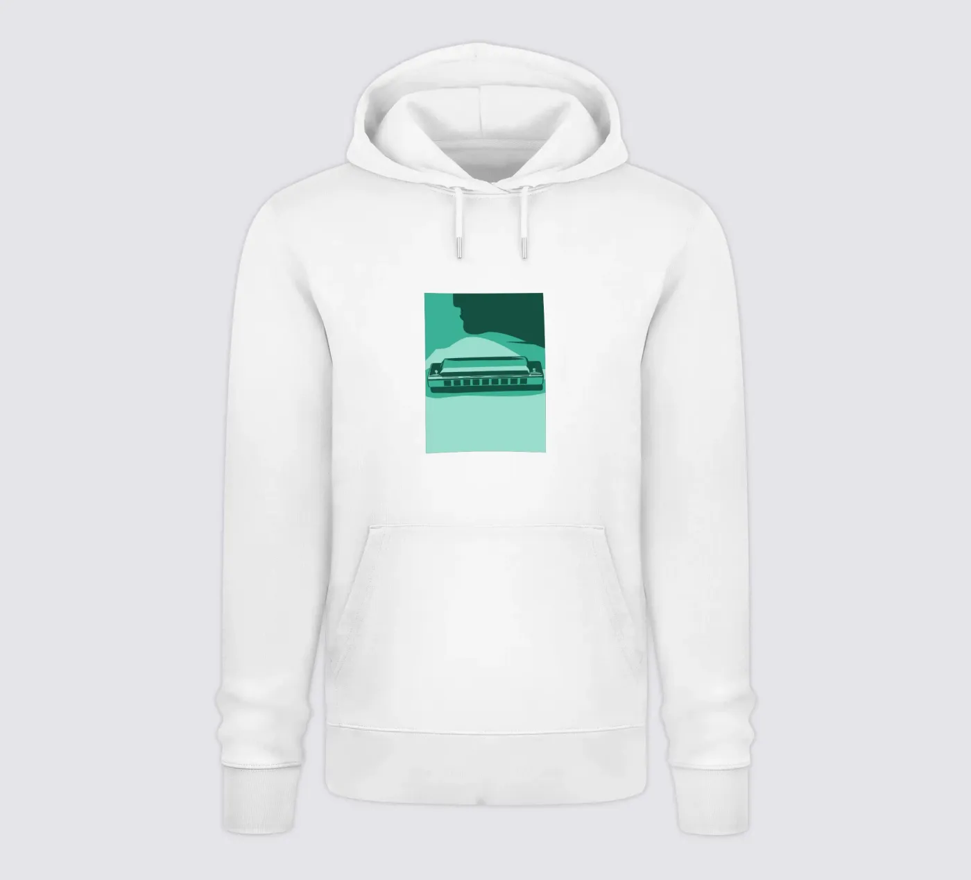 Harmonica hoodie by MUSIC EDITION