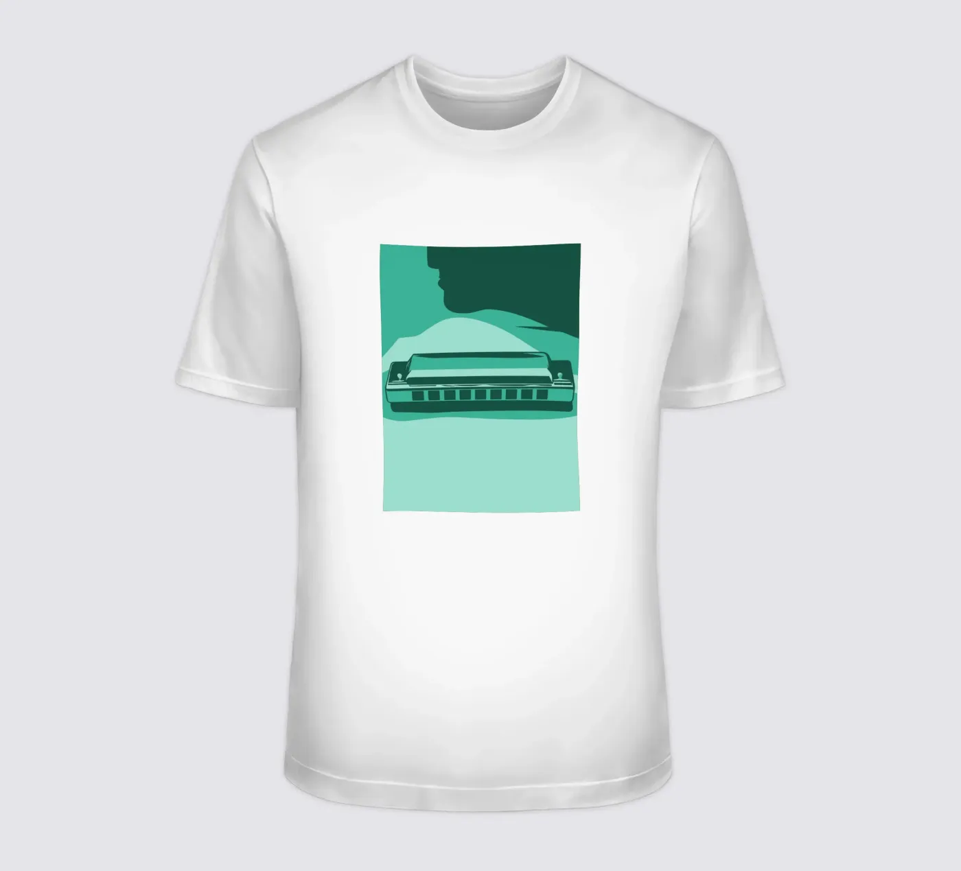 Harmonica t-shirt by MUSIC EDITION