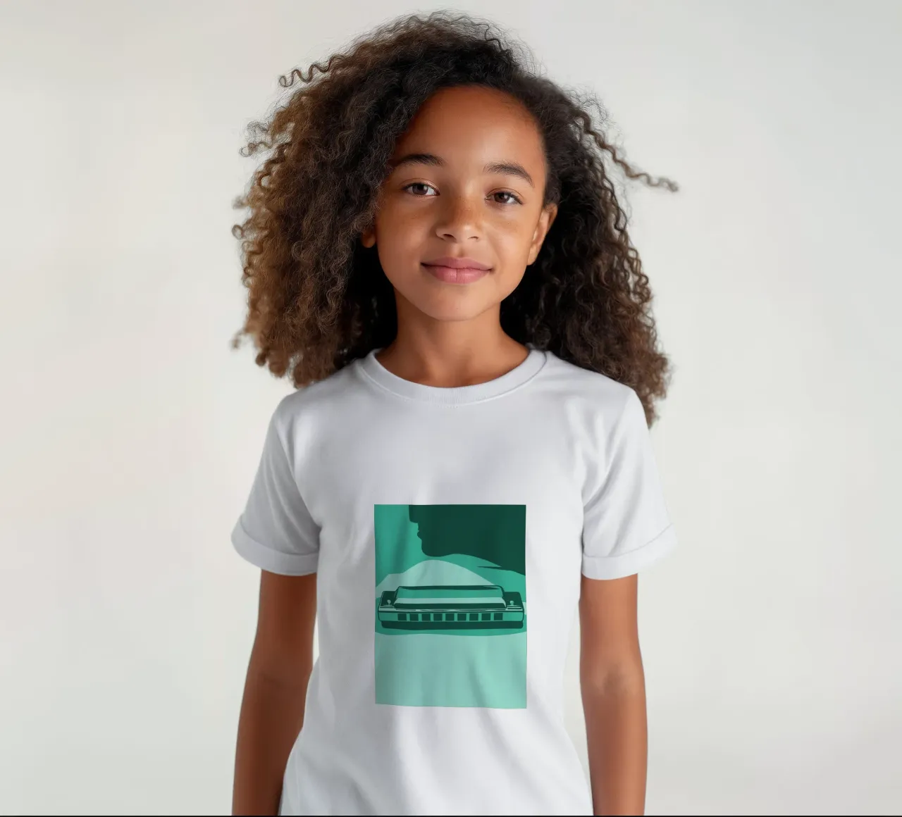 Harmonica kinder t-shirt van MUSIC EDITION