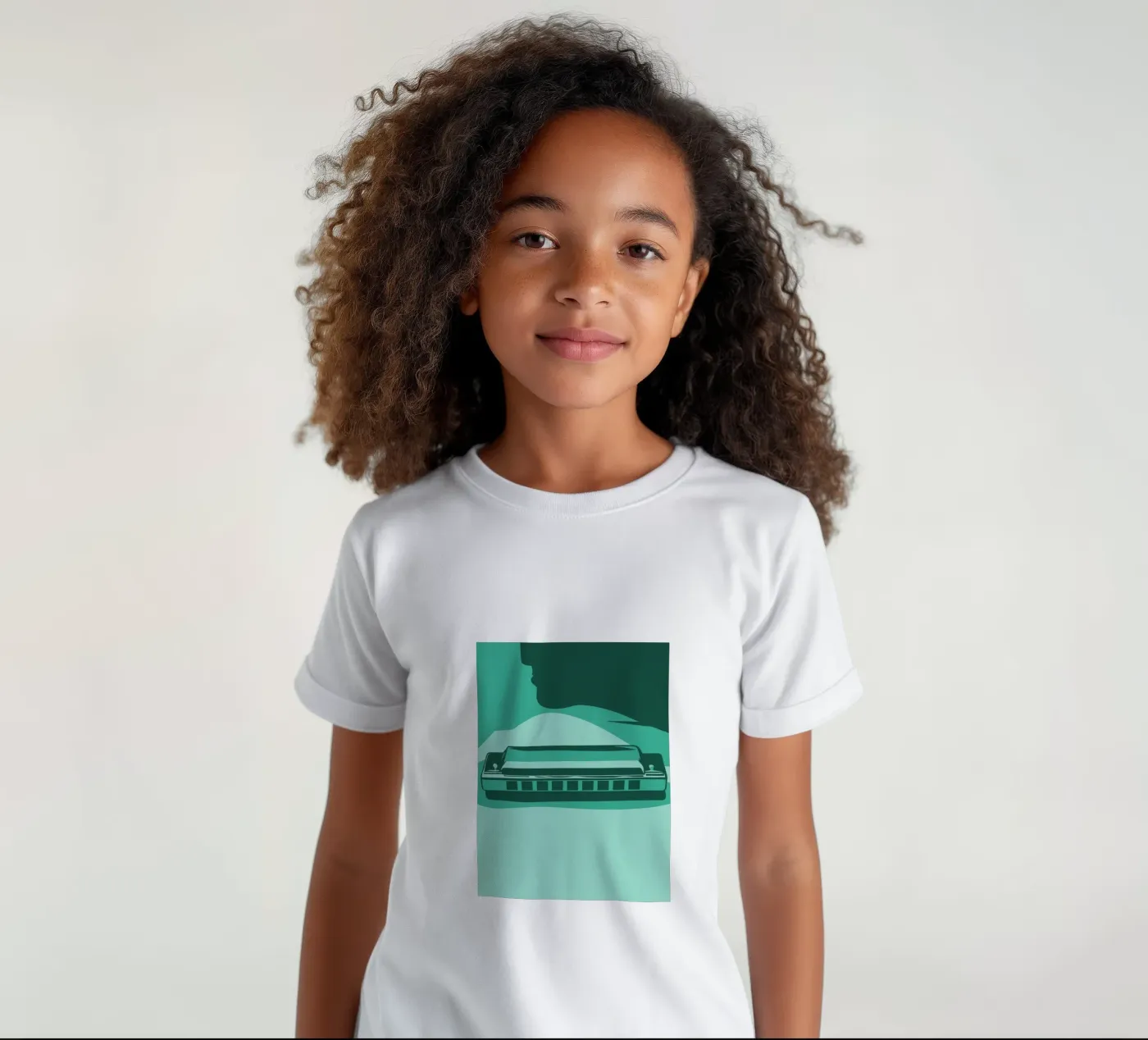Harmonica t-shirt bambini da MUSIC EDITION