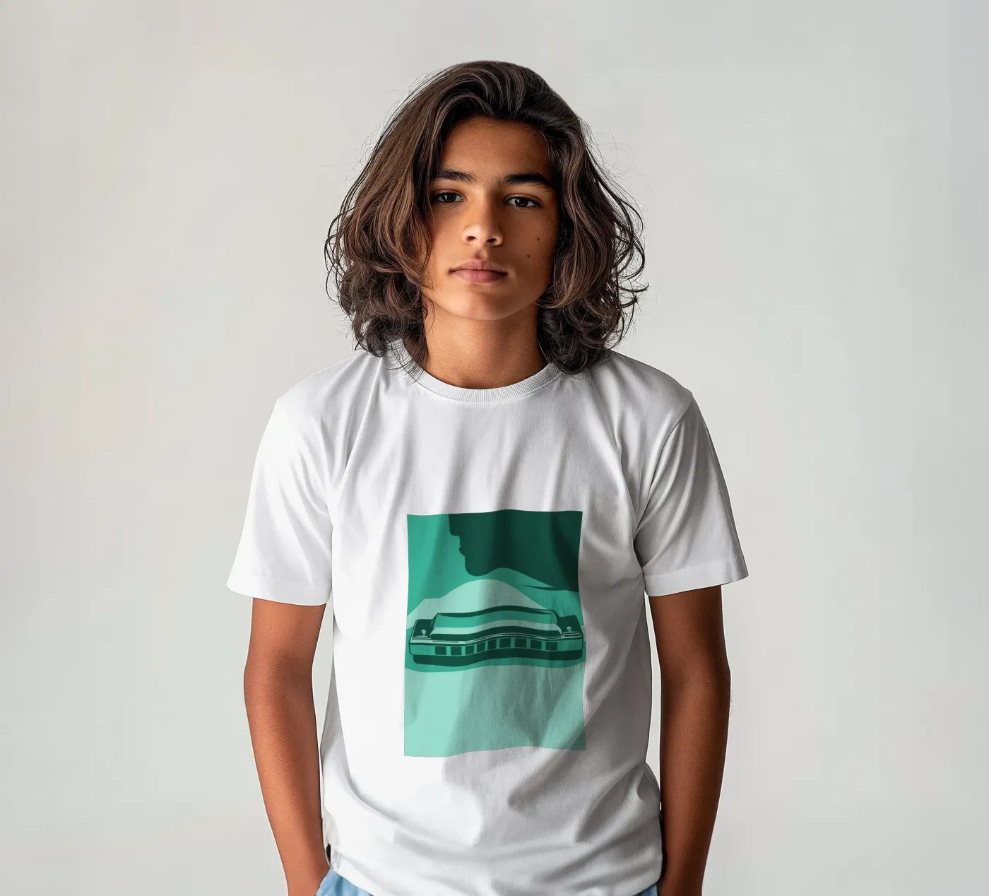 Harmonica t-shirt bambini da MUSIC EDITION