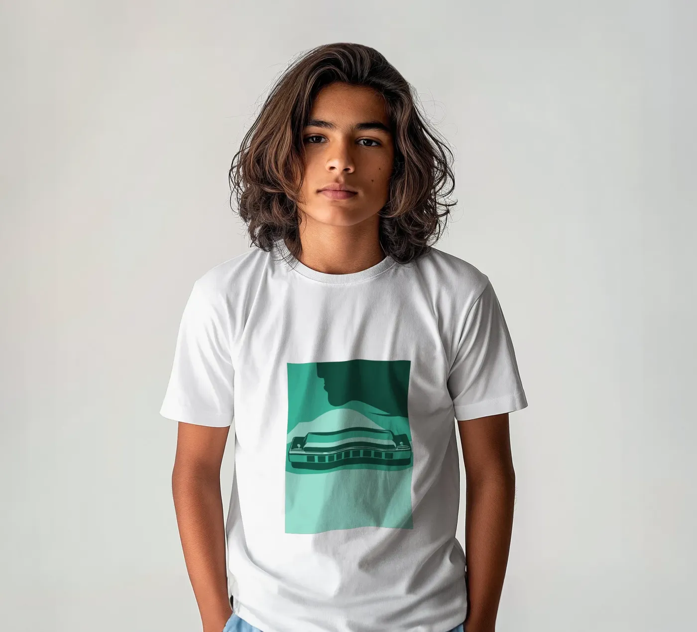 Armonica t-shirt bambini da MUSIC EDITION