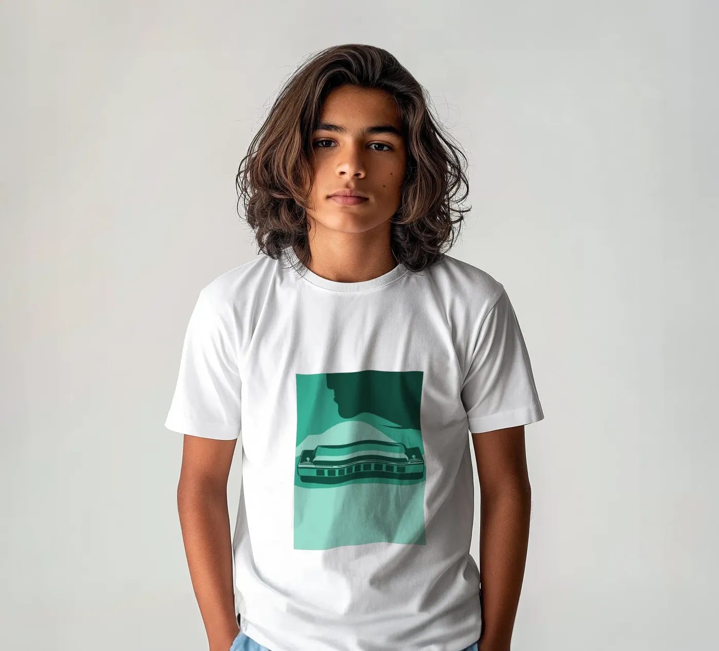 Harmonica t-shirt bambini da MUSIC EDITION