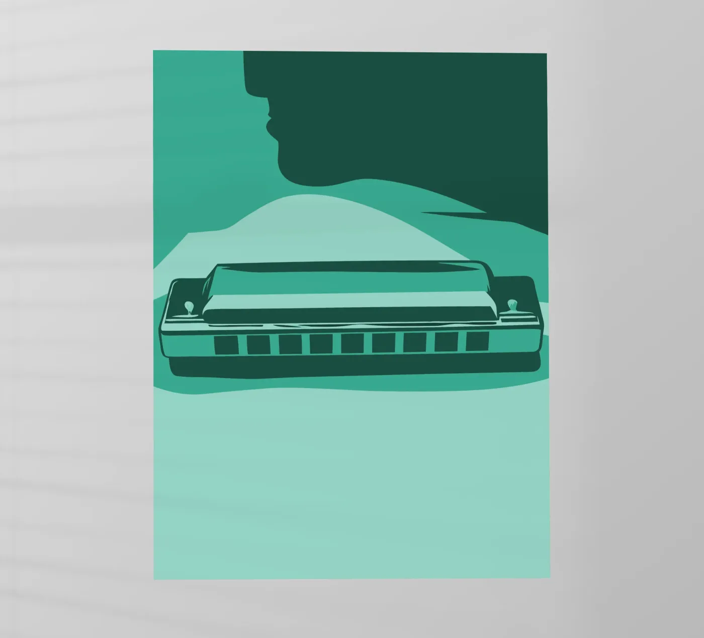 Armonica pellicola backlit da MUSIC EDITION