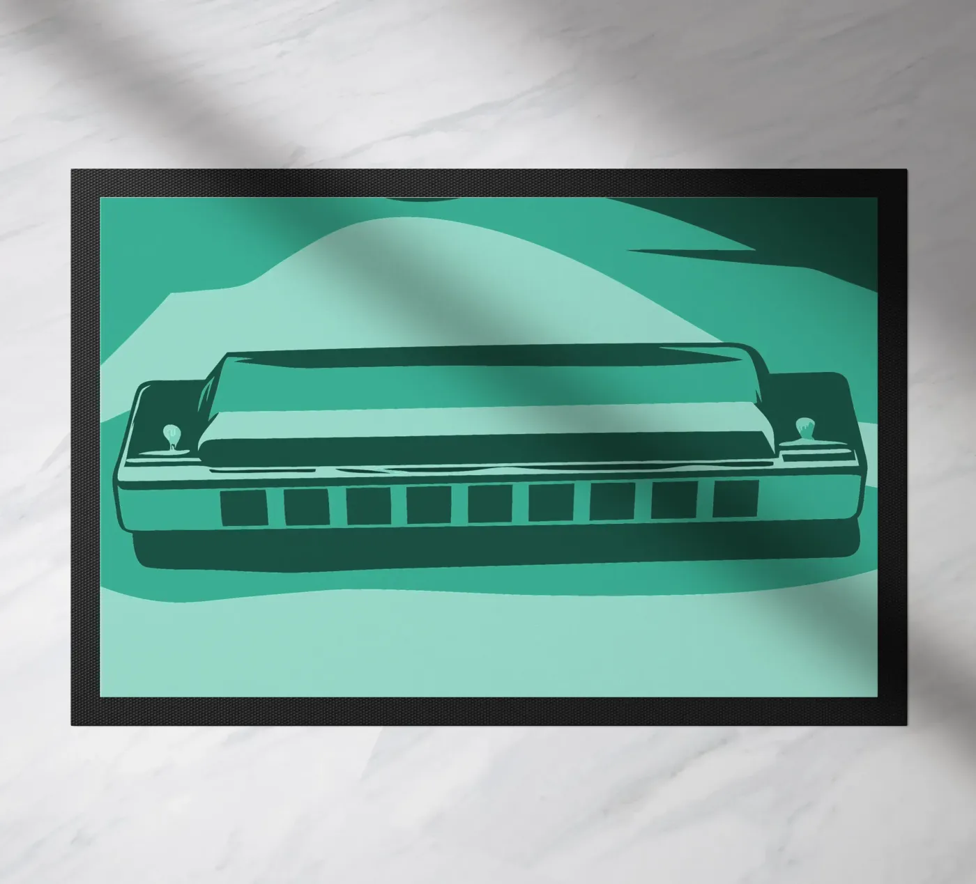 Harmonica Fußmatte von MUSIC EDITION