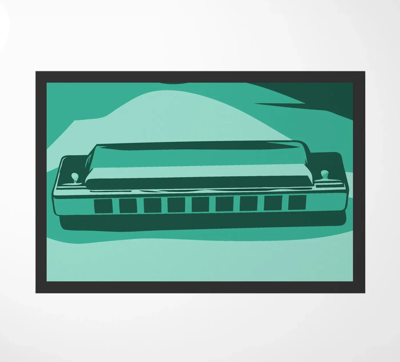 Harmonica Fußmatte von MUSIC EDITION