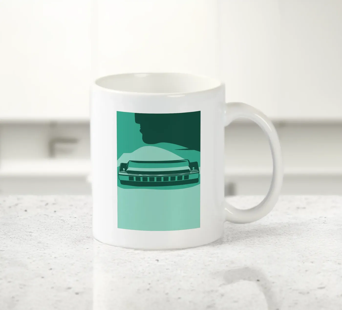 Mundharmonika Keramik Tasse von MUSIC EDITION