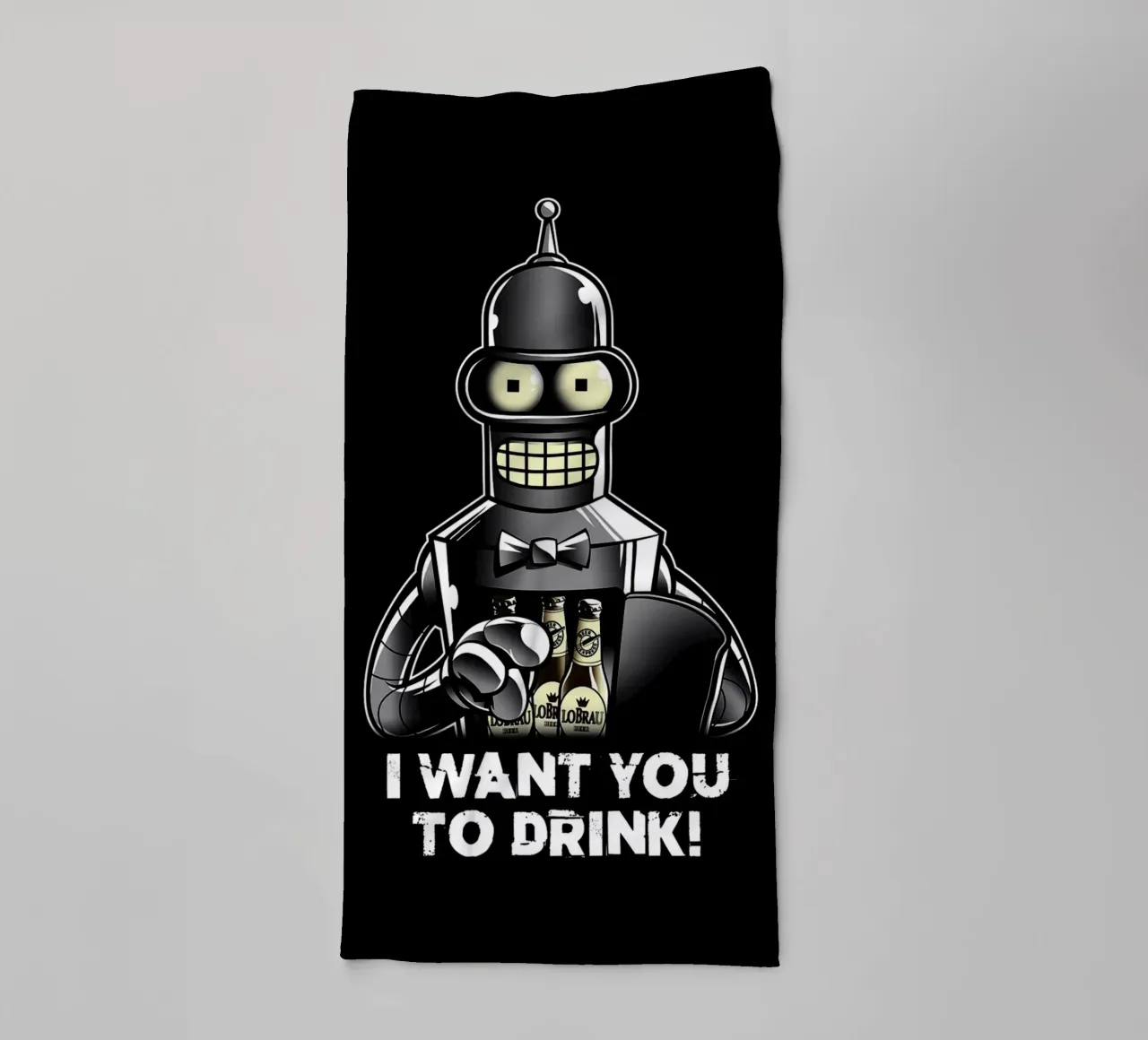 Ich möchte, dass du trinkst Handtuch von Danielshop