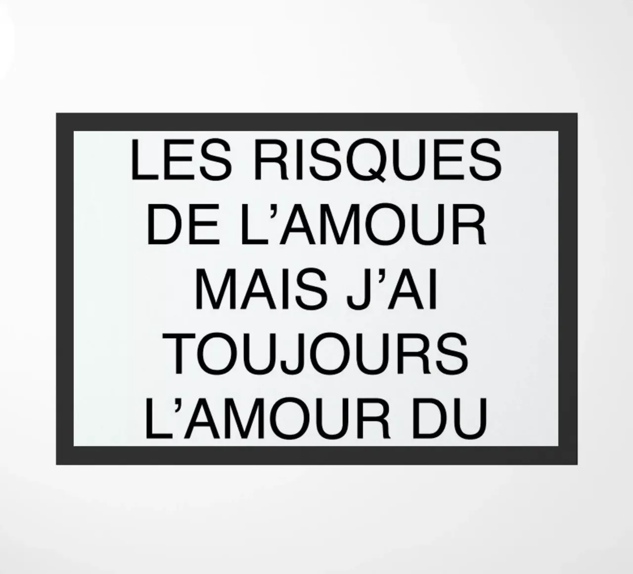 Les risques de l'amour zerbino da typed