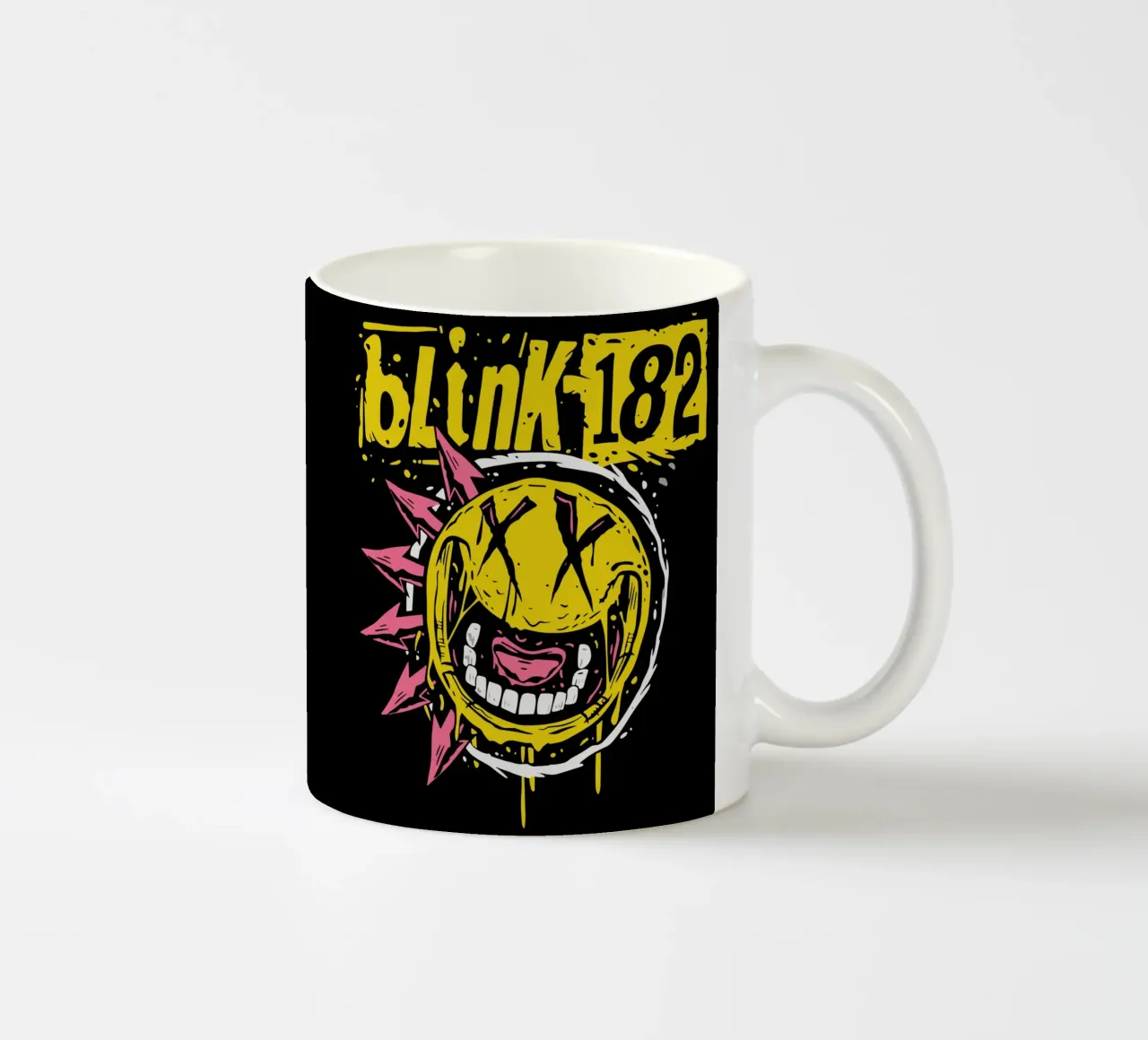 Smiley punk tazza in ceramica da Jason Lavelle