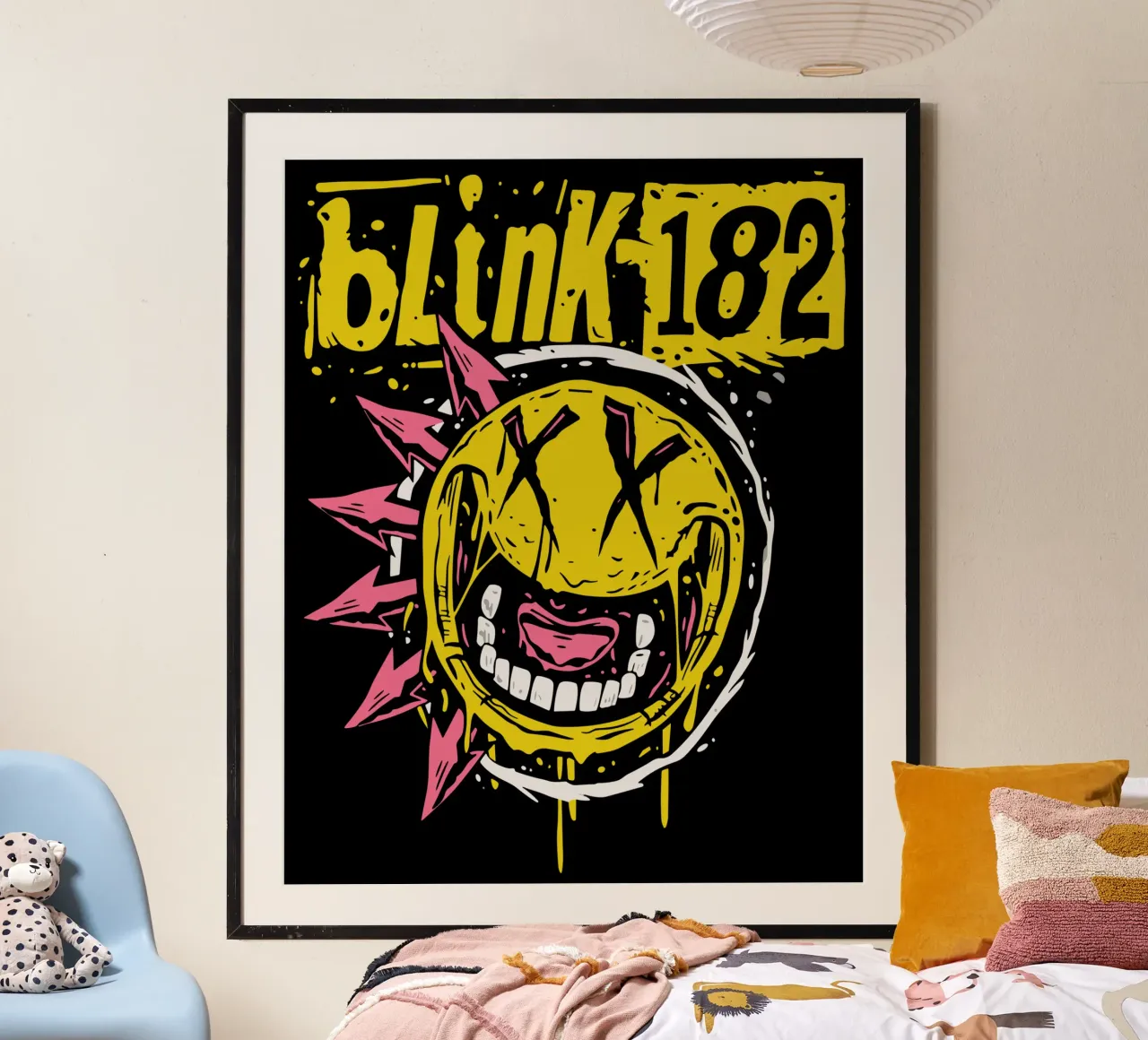 Smiley punk poster da Jason Lavelle