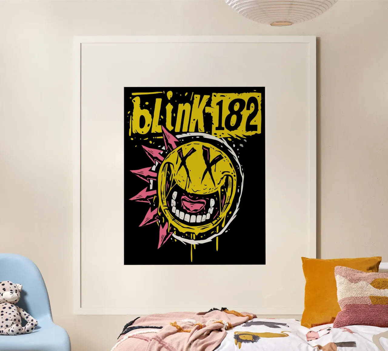 Smiley punk poster da Jason Lavelle