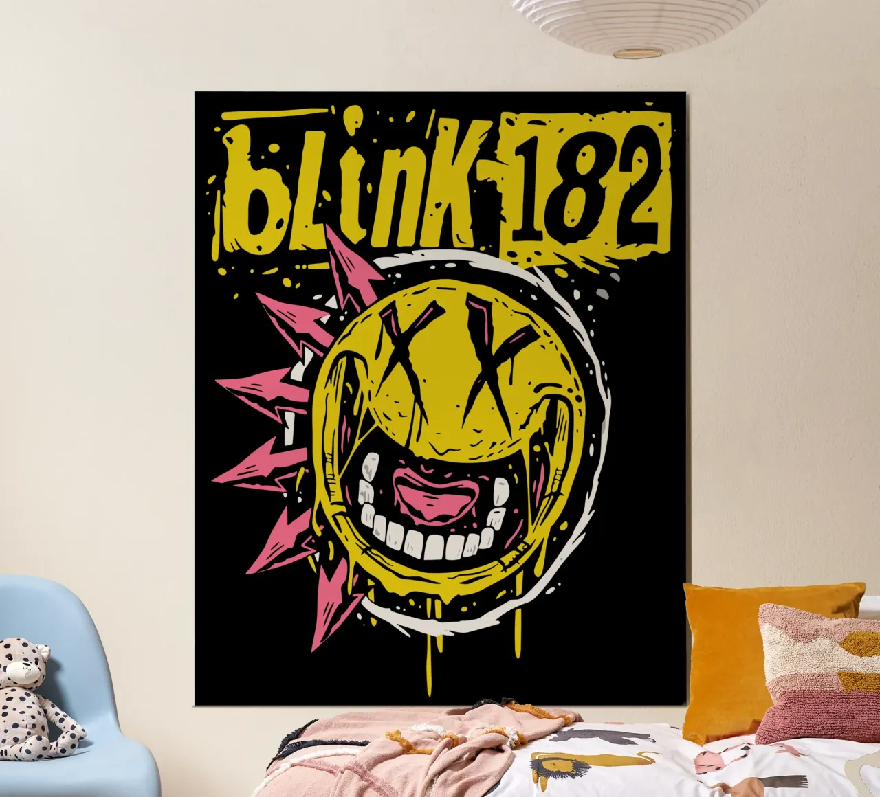 Smiley punk poster da Jason Lavelle