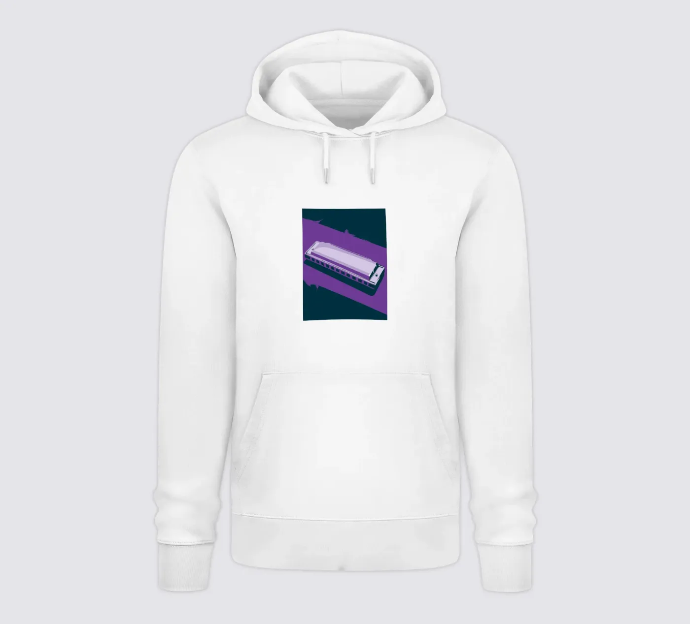 Harmonica hoodie by MUSIC EDITION
