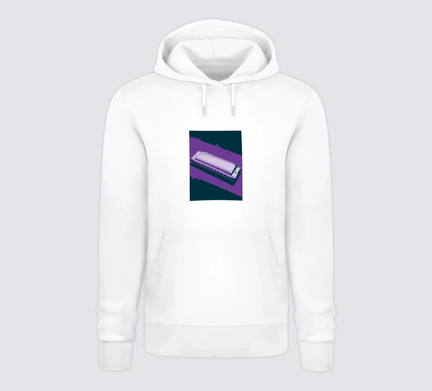 Harmonica hoodie by MUSIC EDITION