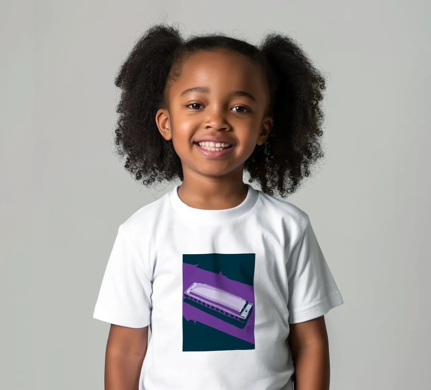 Harmonica t-shirt bambini da MUSIC EDITION