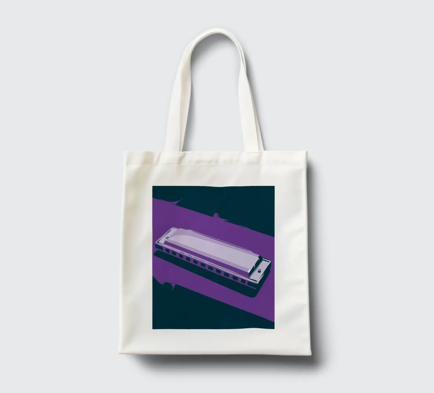 Harmonica tote bag by MUSIC EDITION