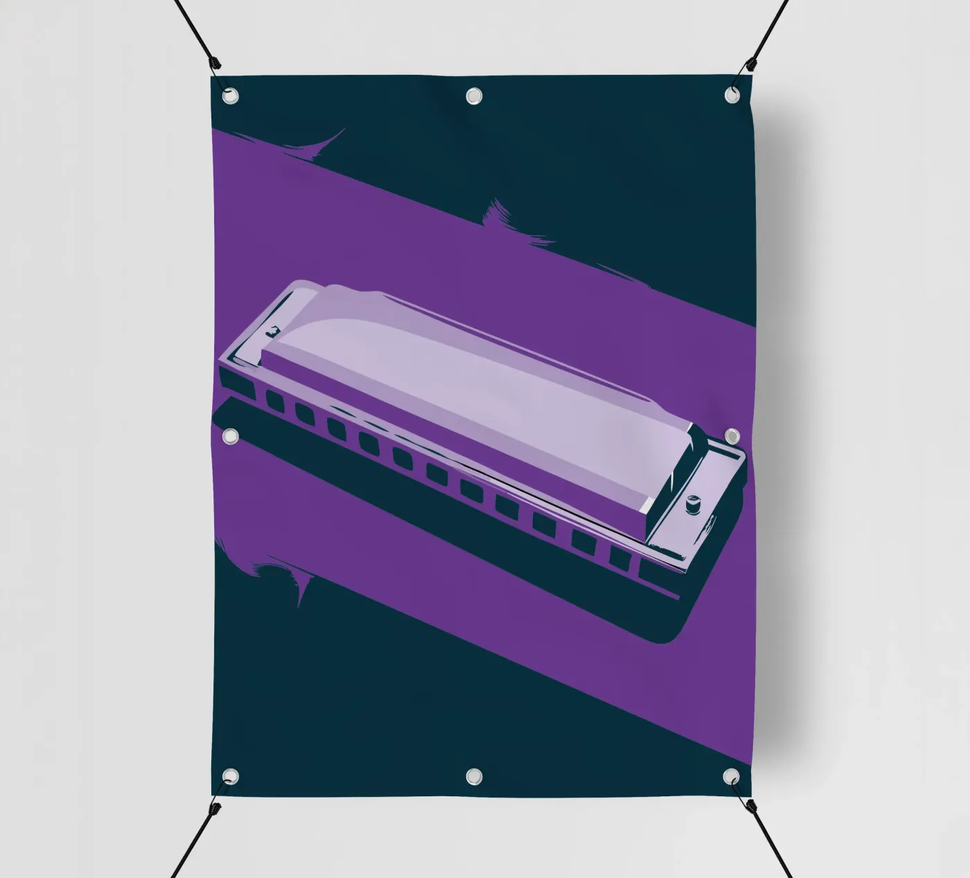 Harmonica bâche pvc de MUSIC EDITION