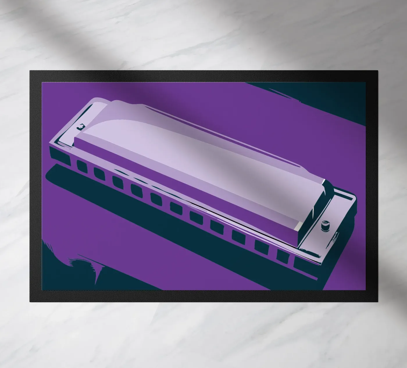Harmonica Fußmatte von MUSIC EDITION