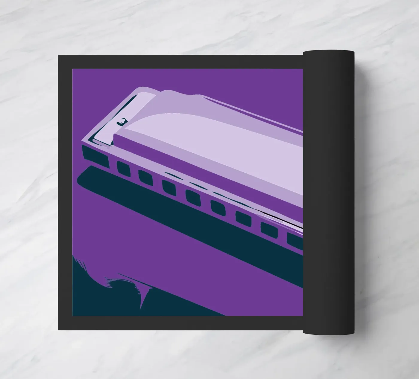 Harmonica Fußmatte von MUSIC EDITION