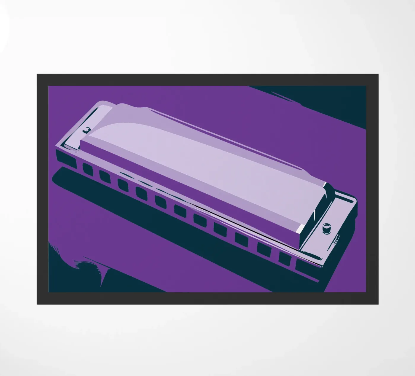 Harmonica Fußmatte von MUSIC EDITION
