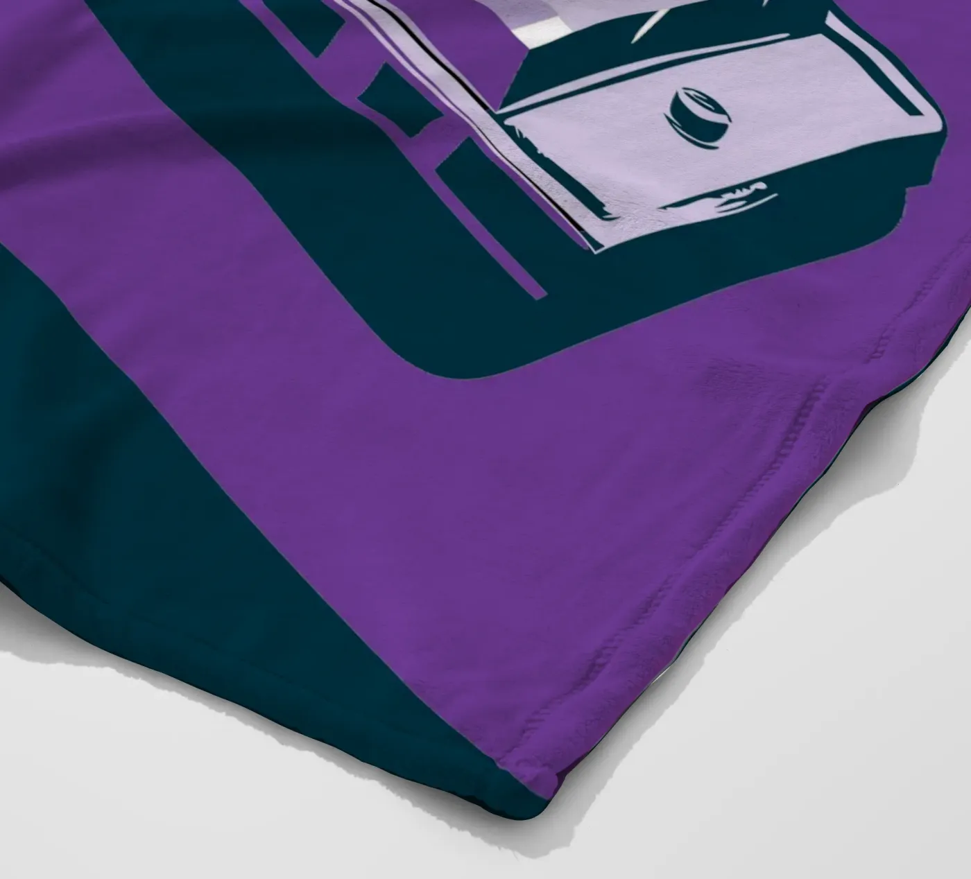 Harmonica fleece blanket by MUSIC EDITION