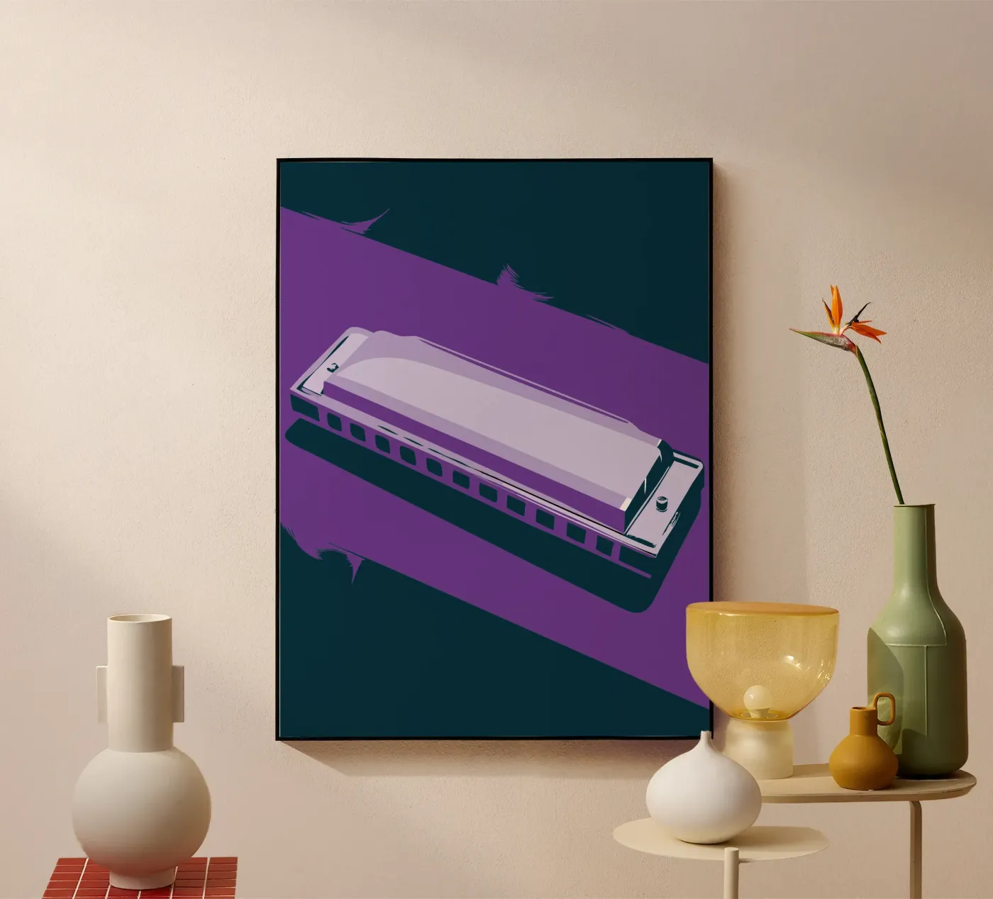 Harmonica acryl van MUSIC EDITION