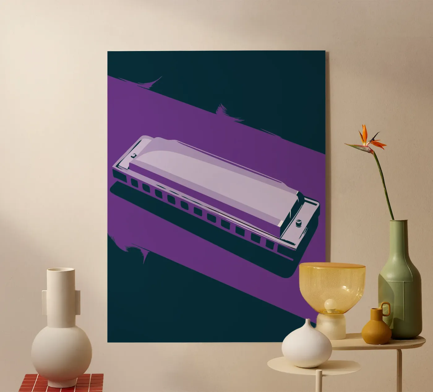 Harmonica acryl van MUSIC EDITION