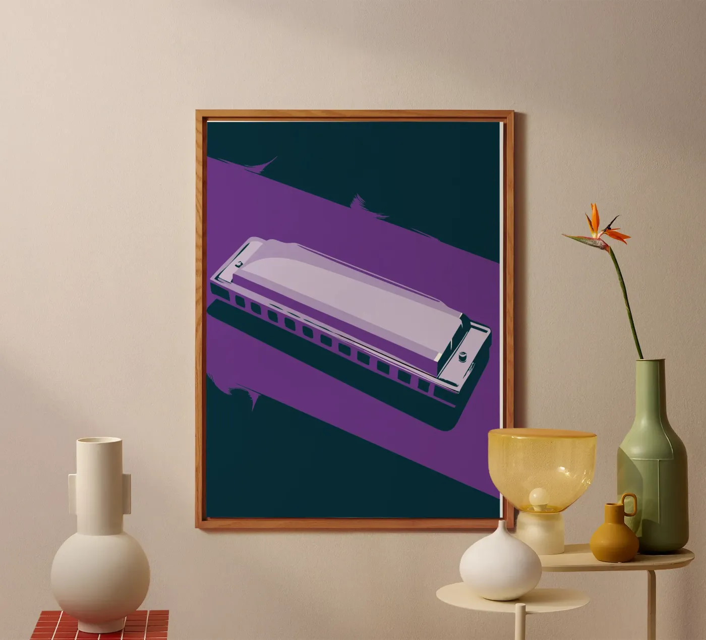 Harmonica alluminio dibond da MUSIC EDITION