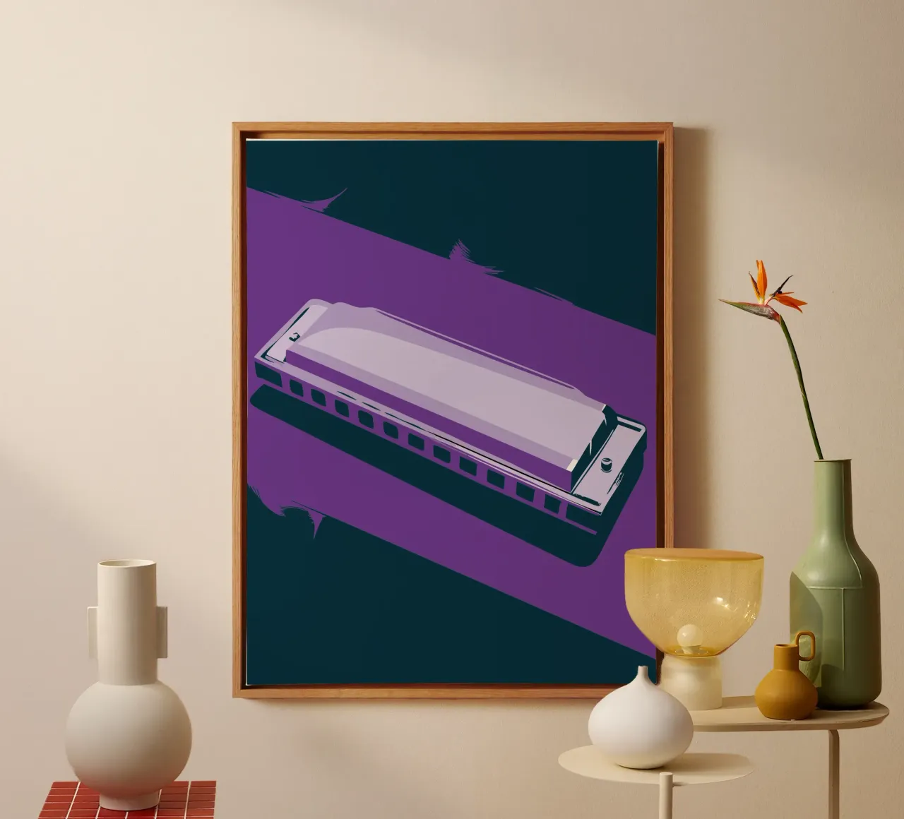 Harmonica canvas by MUSIC EDITION
