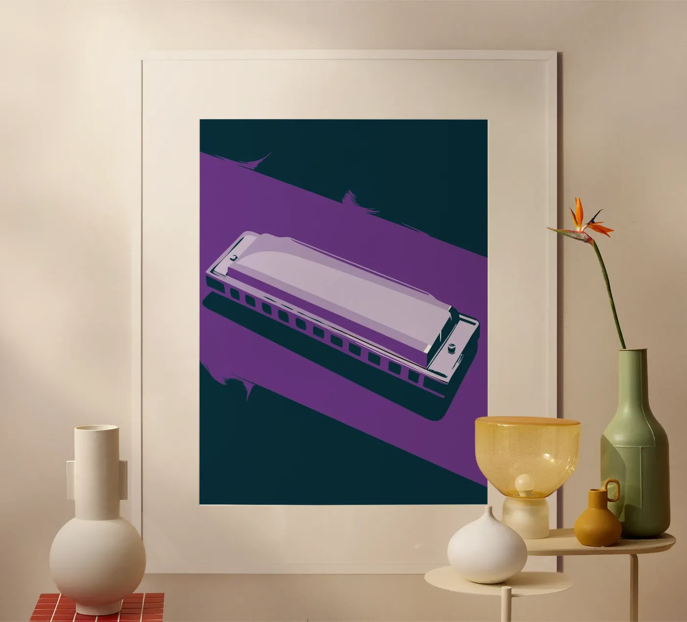 Harmonica Poster von MUSIC EDITION