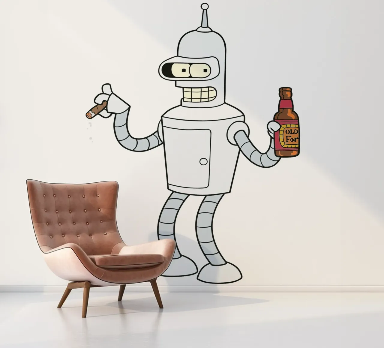 smoke and beer photo wallpaper by Danielshop