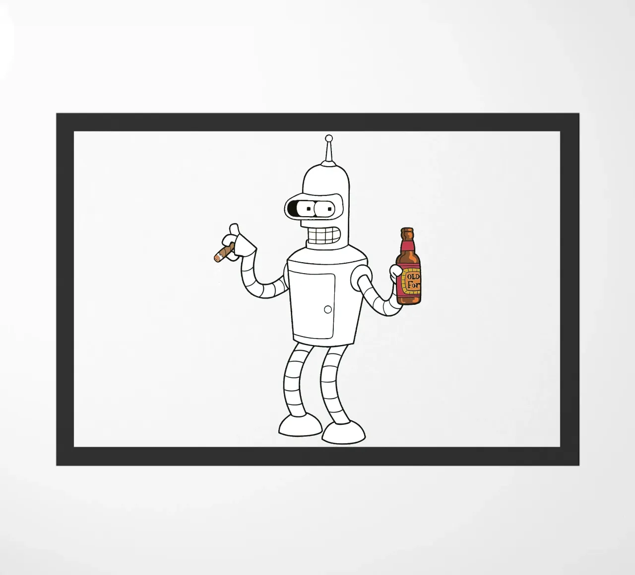 fumo e birra zerbino da Danielshop