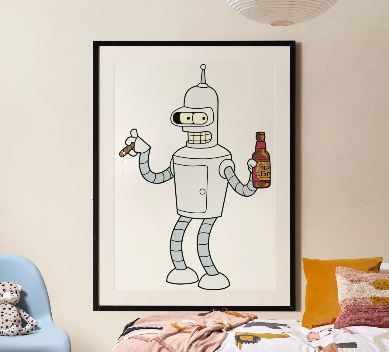 fumo e birra poster da Danielshop