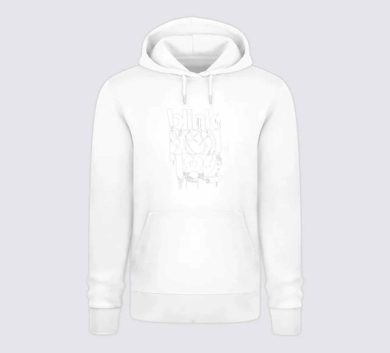 Logo bianco felpa con cappuccio da Jason Lavelle