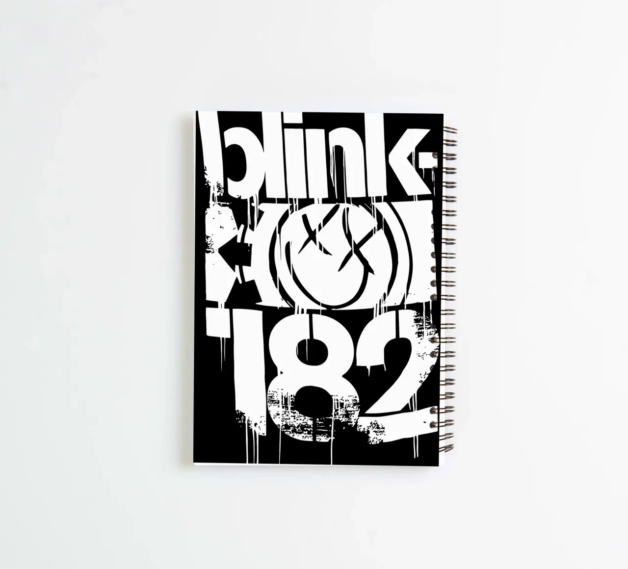 White Logo spiral notebook by Jason Lavelle