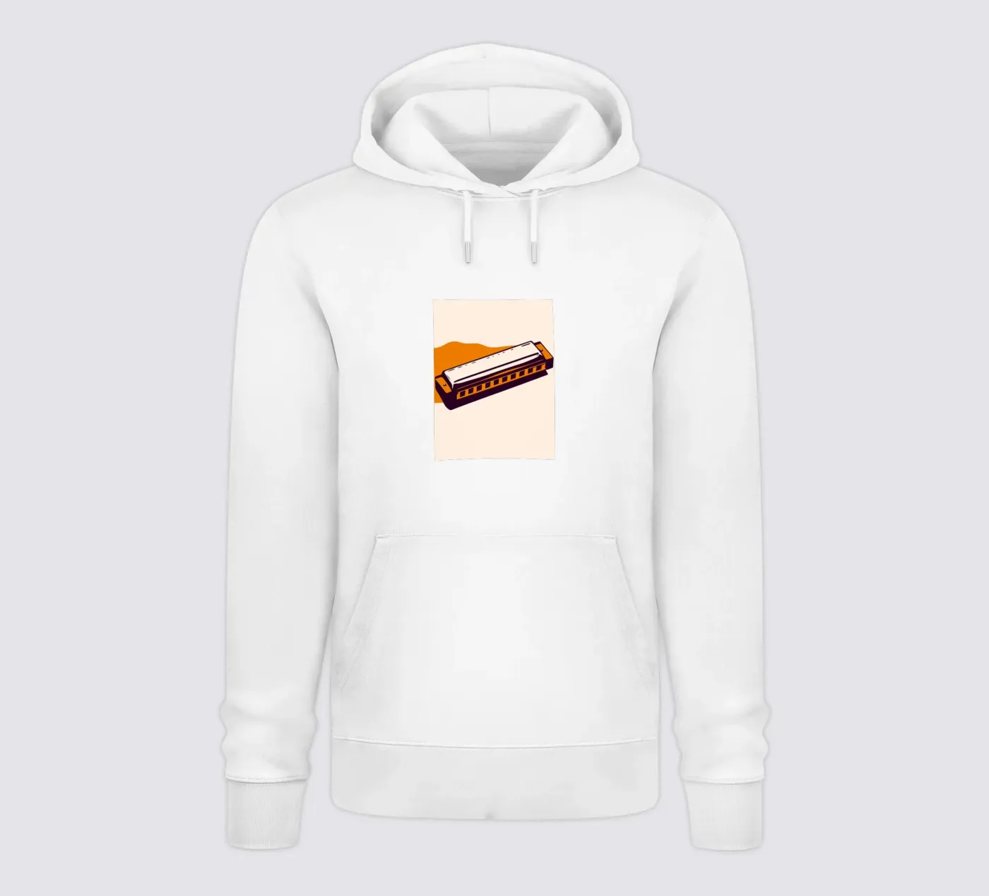Harmonica hoodie by MUSIC EDITION
