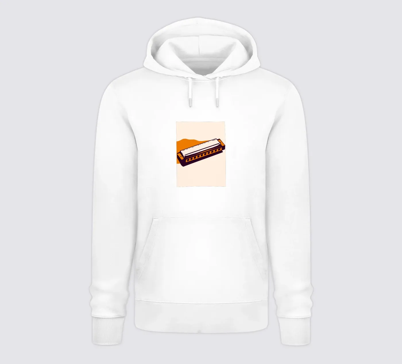 Harmonica hoodie by MUSIC EDITION