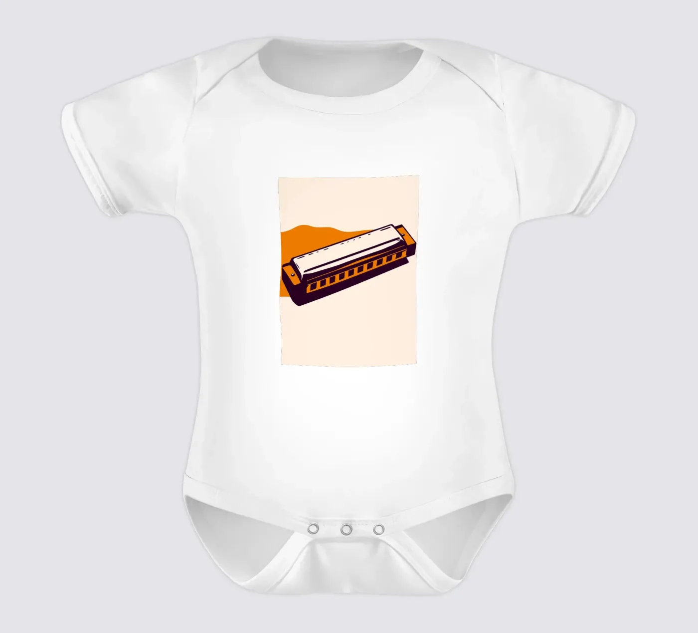 Armonica body neonato maniche corte da MUSIC EDITION