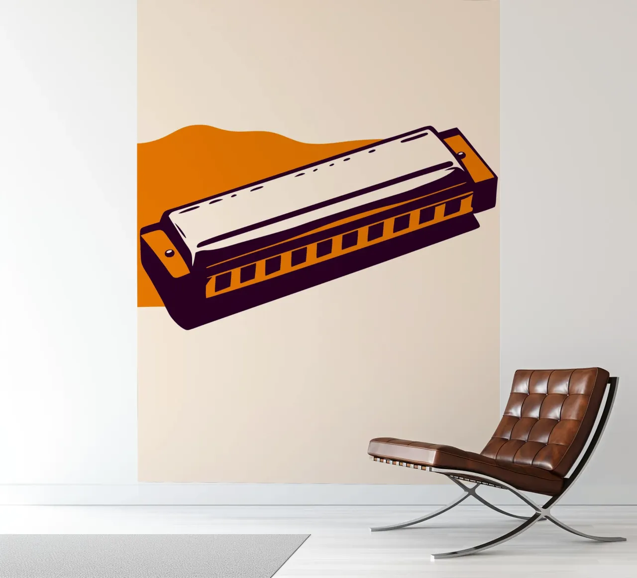 Harmonica fotobehang van MUSIC EDITION