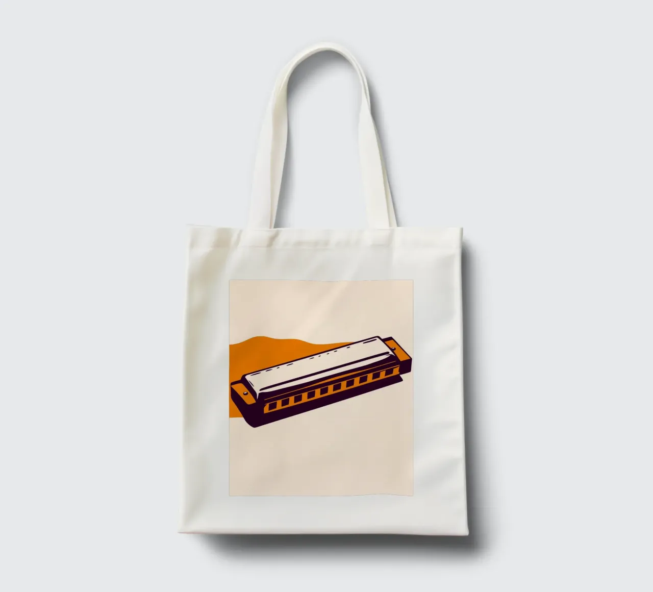 Harmonica tote bag by MUSIC EDITION