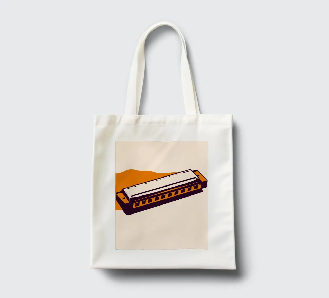 Harmonica tote bag by MUSIC EDITION