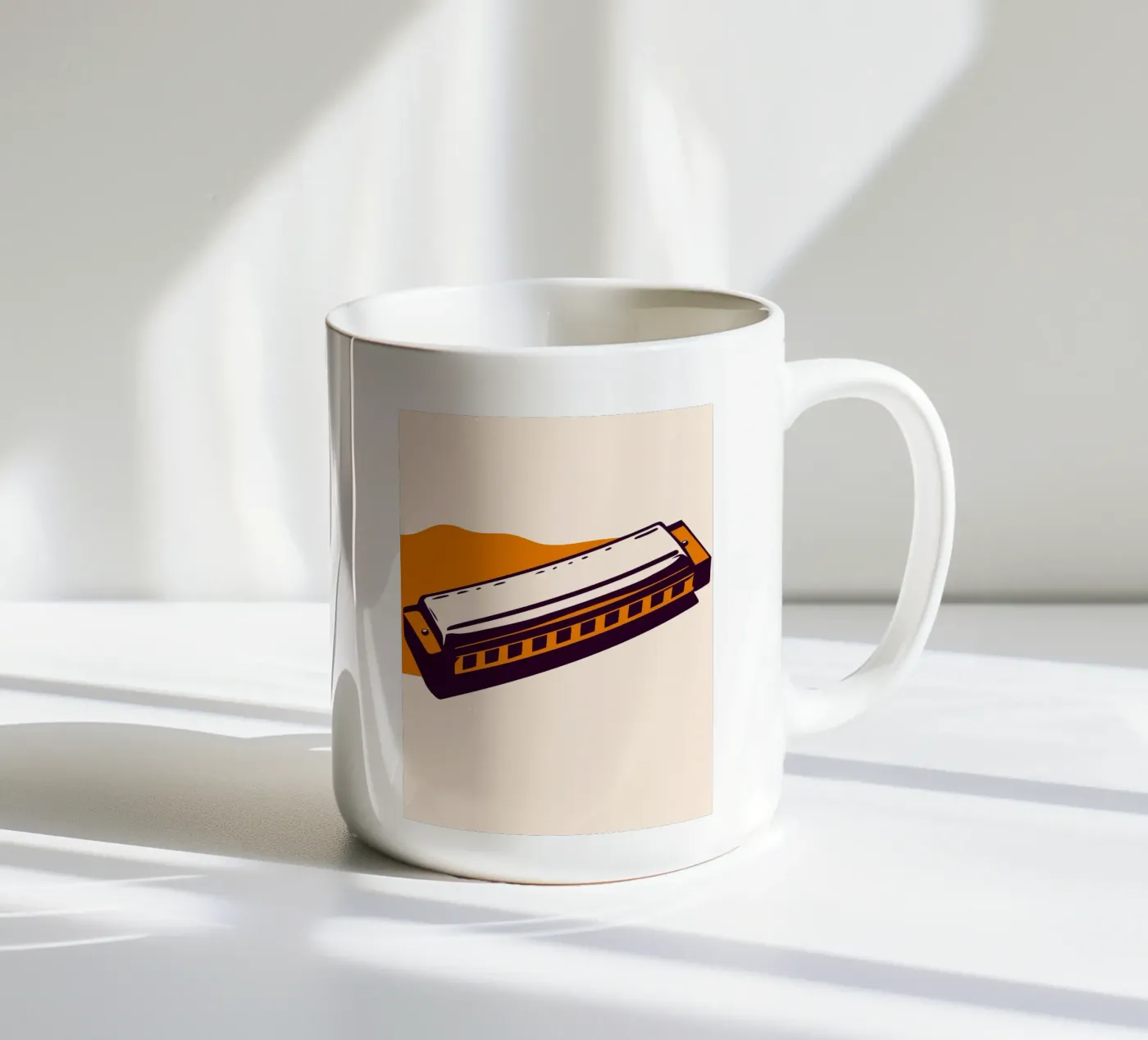 Harmonica keramische mok van MUSIC EDITION