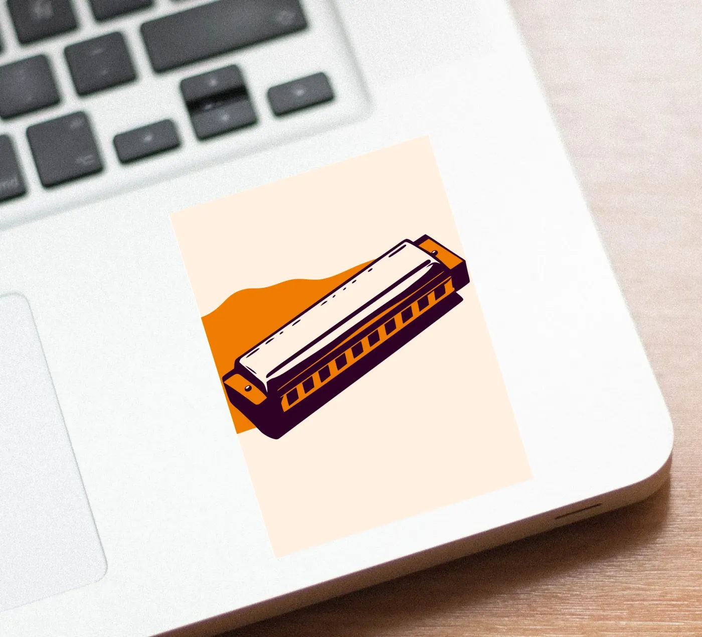Harmonica sticker by MUSIC EDITION
